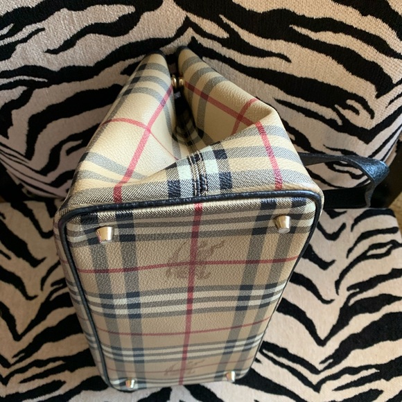 Now $120 PRICE DROP Burberry Haymarket - Picture 10 of 14